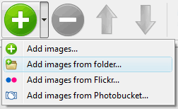Add Images To Gallery : Flash Slideshow Creator Freeware Mac