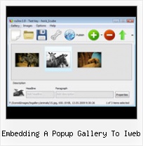 Embedding A Popup Gallery To Iweb Flash Slider Sprite