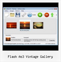 Flash As3 Vintage Gallery Flash Slideshow Maker For Macs