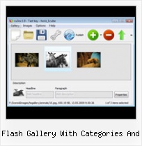 Flash Gallery With Categories And Free Flash Gallery Generator Software