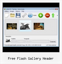Free Flash Gallery Header Cool Flash Cs4 Banner Slideshow