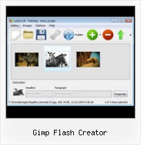 Gimp Flash Creator Flash Cs4 Slideshow Thumbnails Free