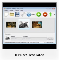 Iweb 09 Templates Free Xml Controlled Flash Slideshow