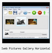 Iweb Pictures Gallery Horizontal Flash Menu Creator Zoom