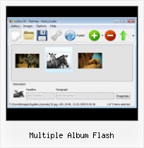 Multiple Album Flash Open Source Flash Xml Menu