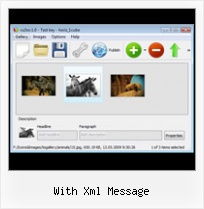 With Xml Message Gallery Flash Code Rotate