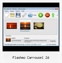 Flashmo Carrousel 2d Flash As2 Autoplay Buttons